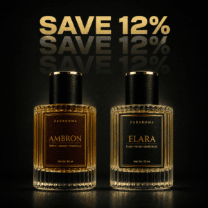 Couple Perfume Deal Zararoma Ambron & Elara (50ml Each) | Luxury Fragrance Gift Set