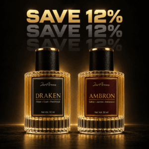 Zararoma Alpha Fragrance Deal - Draken & Ambron (50ml Each) | Premium Men's Exclusive Perfume Bundle